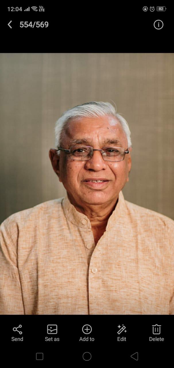 પટેલ જયંતિભાઈ રામદાસ - પ્રમુખ